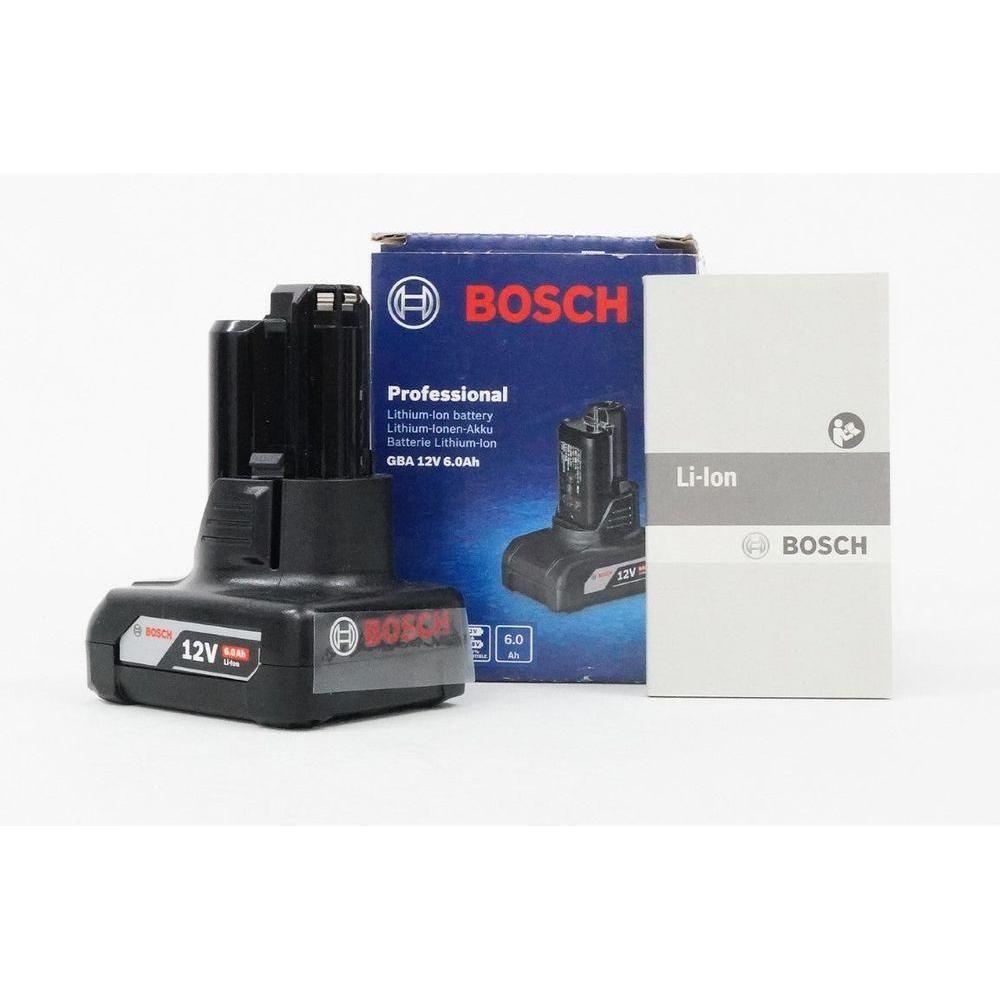 Bosch GBA 12V / 6.0Ah Lithium Ion Battery | Bosch by KHM Megatools Corp. Bosch GBA 12V / 6.0Ah Lithium Ion Battery | Bosch by KHM Megatools Corp.